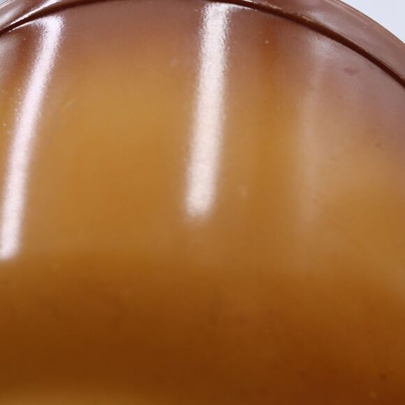 Pyrex Corning 1.5 Pint Small Bowl Brown Ombre Old Orchard Fruit Pattern Bowl - Picture 5 of 8